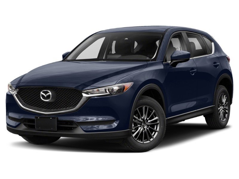2021 Mazda CX-5 GX FWD Deep Crystal Blue Mica  Shot 4