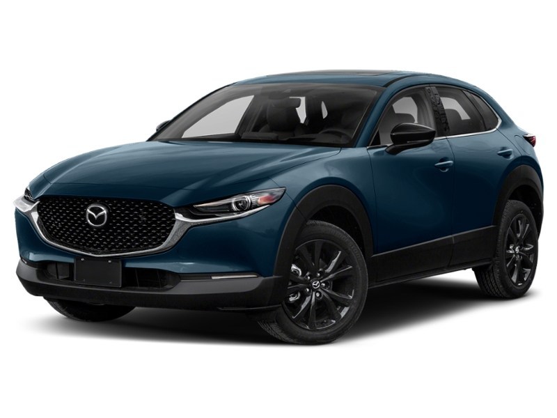 2021 Mazda CX-30 GT w/Turbo AWD Deep Crystal Blue Mica  Shot 22