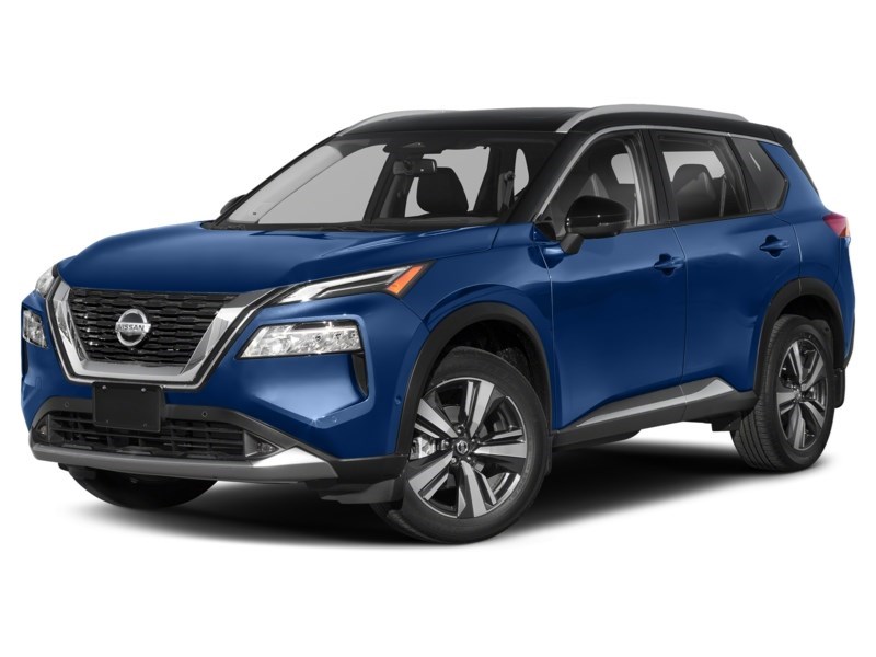 2021 Nissan Rogue AWD Platinum Caspian Blue 2-Tone Metallic  Shot 31