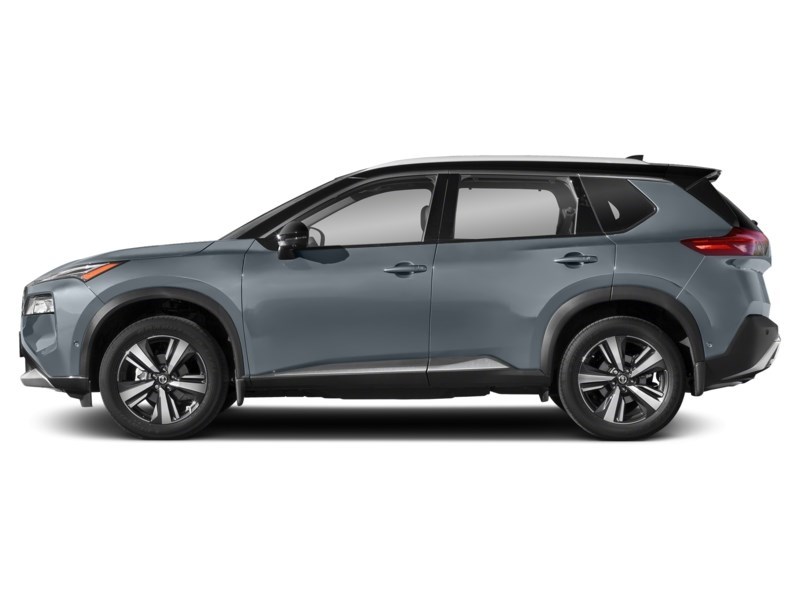 2021 Nissan Rogue AWD Platinum Boulder Grey 2-Tone Pearl Metallic  Shot 45