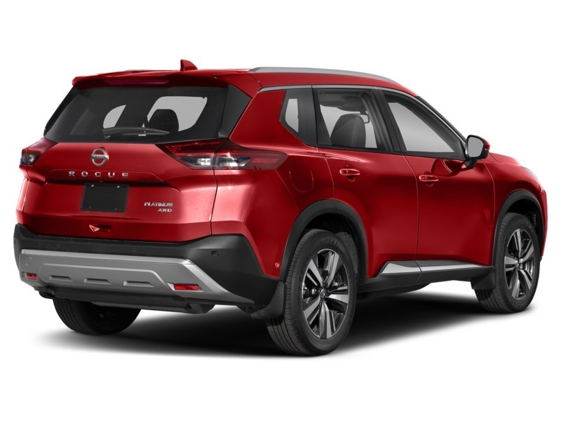 2021 Nissan Rogue AWD Platinum Scarlet Ember Pearl Metallic  Shot 24