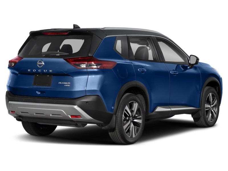 2021 Nissan Rogue AWD Platinum Caspian Blue 2-Tone Metallic  Shot 36