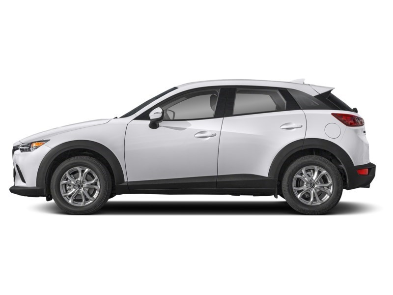 2022 Mazda CX-3 GS Auto AWD Snowflake White Pearl  Shot 3