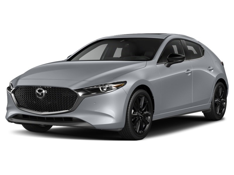 2023  Mazda3 Sport GT w/Turbo Auto i-ACTIV AWD Sonic Silver Metallic  Shot 3