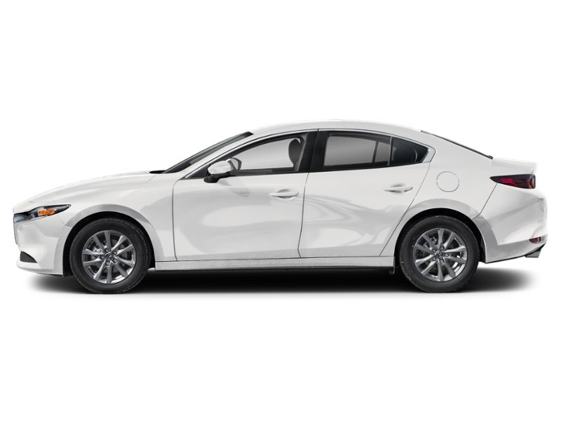 2026  Mazda3 GX FWD Snowflake White Pearl  Shot 3