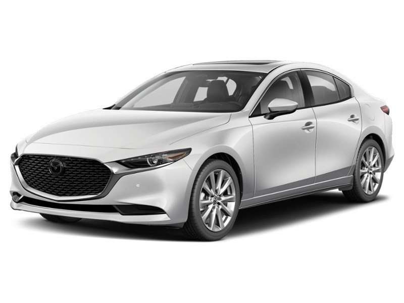 2026  Mazda3 GT FWD Snowflake White Pearl  Shot 1