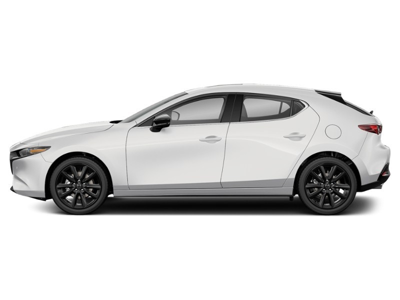 2025  Mazda3 Sport GT w/Turbo Auto i-ACTIV AWD Snowflake White Pearl  Shot 2