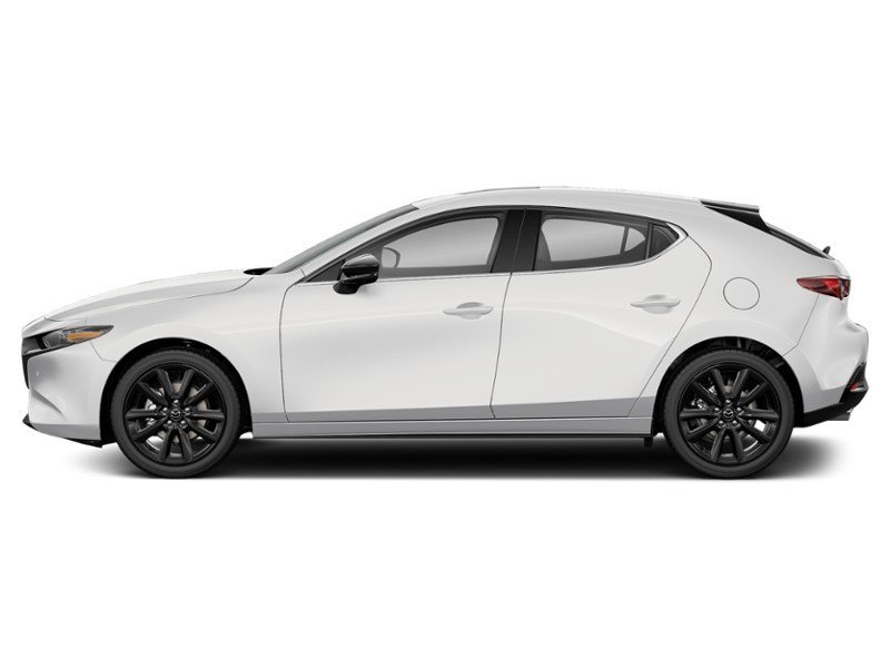 2025  Mazda3 Sport GT w/Turbo Auto i-ACTIV AWD Snowflake White Pearl  Shot 2