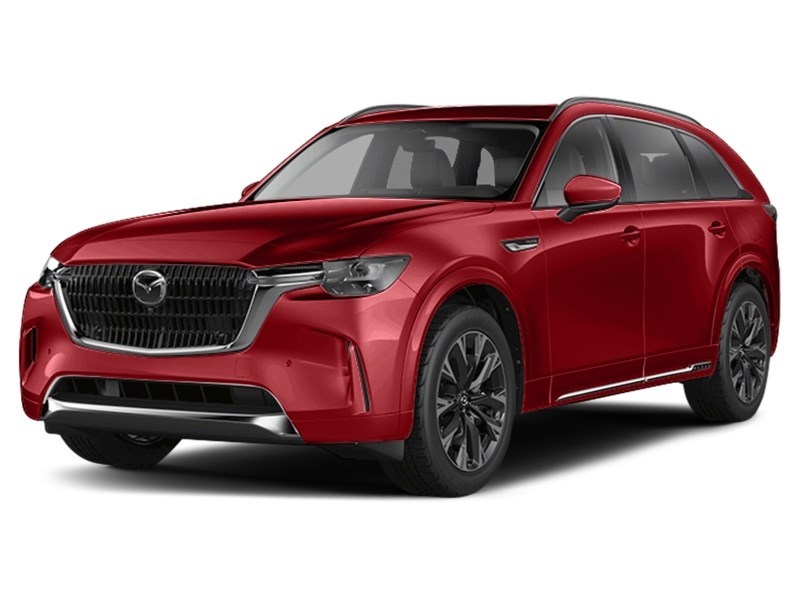 2024 Mazda CX-90 MHEV Signature AWD Artisan Red Metallic  Shot 3