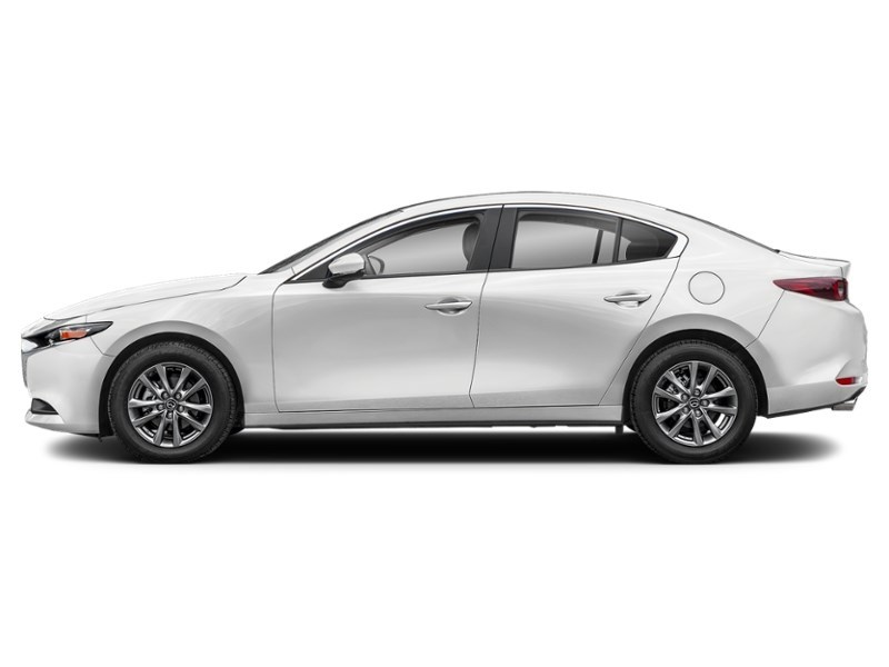 2026  Mazda3 GS FWD Snowflake White Pearl  Shot 3