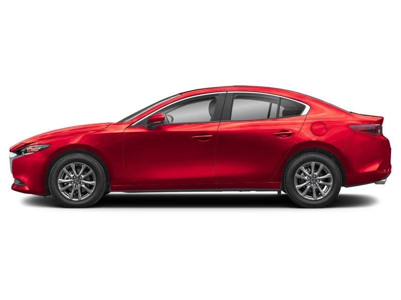 2025  Mazda3 GS Auto FWD Soul Red Crystal Metallic  Shot 3
