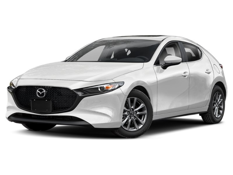 2026  Mazda3 Sport GS Auto i-ACTIV AWD Snowflake White Pearl  Shot 4