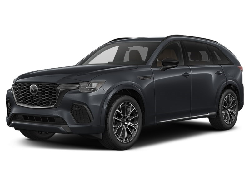 2026 Mazda CX-70 PHEV Signature AWD Jet Black Mica  Shot 3