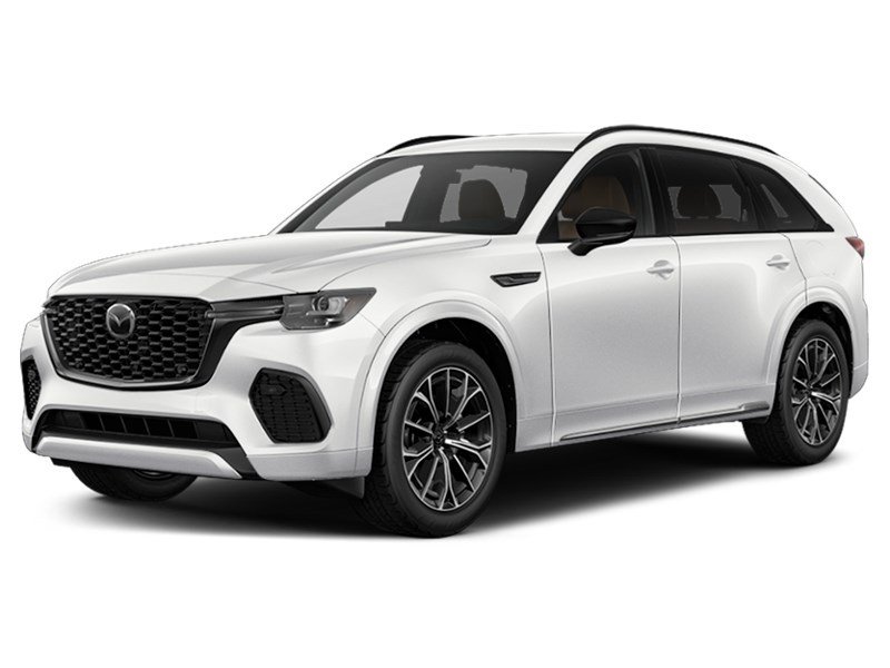 2026 Mazda CX-70 PHEV Signature AWD Rhodium White Metallic  Shot 1
