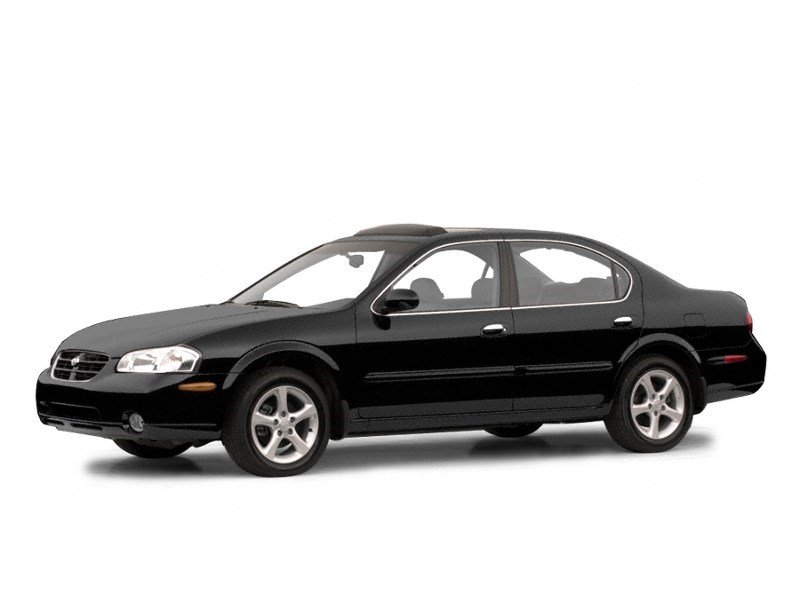 2001 Nissan Maxima 4dr Sdn GLE Auto Ebony  Shot 1