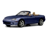 2002 Mazda MX-5 Miata 2dr Conv Auto Midnight Blue  Shot 3