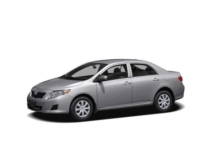 2010 Toyota Corolla 4dr Sdn Auto CE Classic Silver Metallic  Shot 1