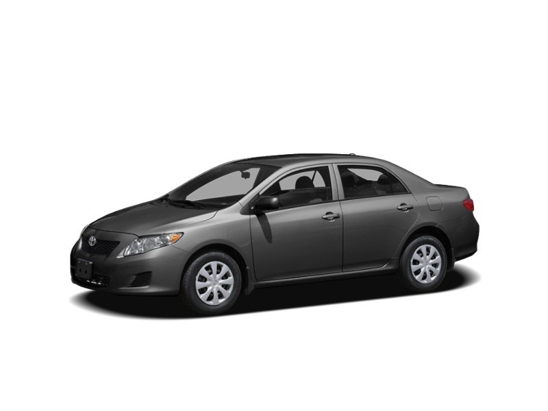 2010 Toyota Corolla 4dr Sdn Auto CE Magnetic Grey Metallic  Shot 2