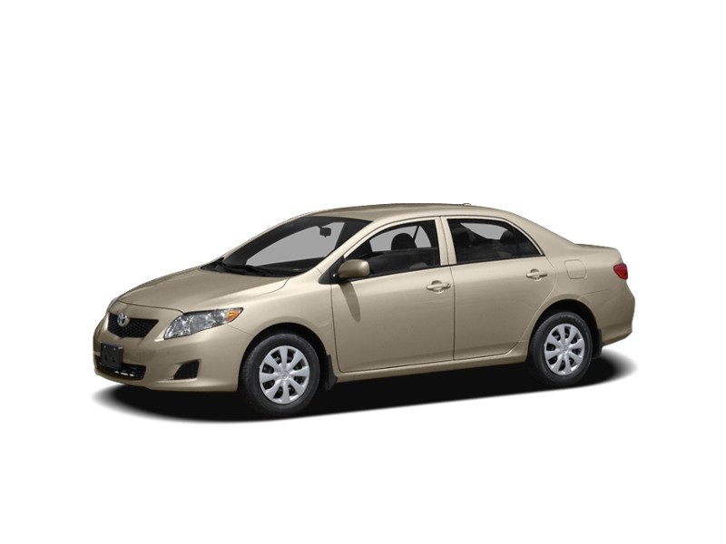 2010 Toyota Corolla 4dr Sdn Auto CE Desert Sand Mica  Shot 4