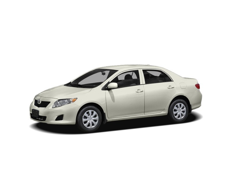 2010 Toyota Corolla 4dr Sdn Auto CE Alpine White  Shot 5