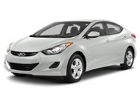 2013 Hyundai Elantra 4dr Sdn Auto GL Shimmering White Mica  Shot 34