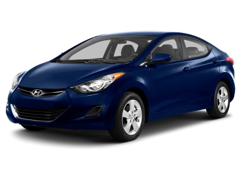 2013 Hyundai Elantra 4dr Sdn Auto GL Indigo Night Mica  Shot 40