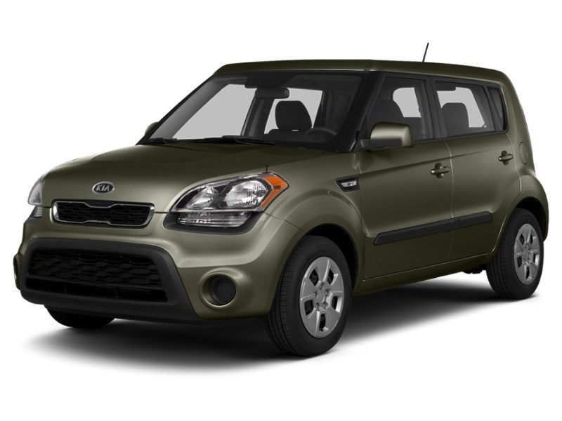 2013 Kia Soul 5dr Wgn Auto 4u Olive Green Metallic  Shot 34