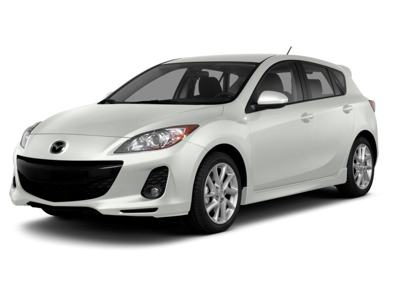 2013  Mazda3 Sport 4dr HB Sport Man GS-SKY Crystal White Pearl  Shot 22