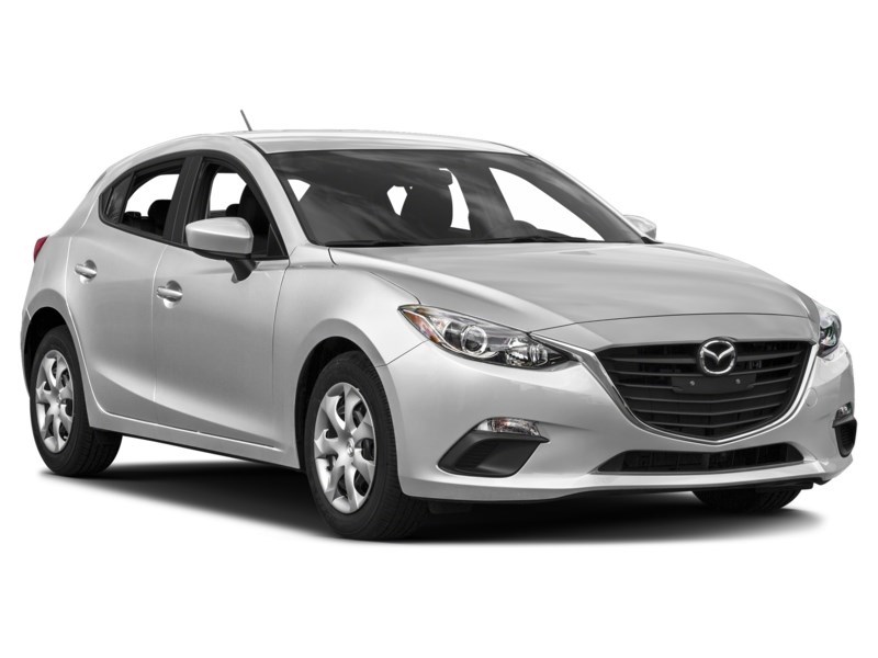 2015  Mazda3 Sport 4dr HB Sport Man GS Snowflake White Pearl  Shot 7