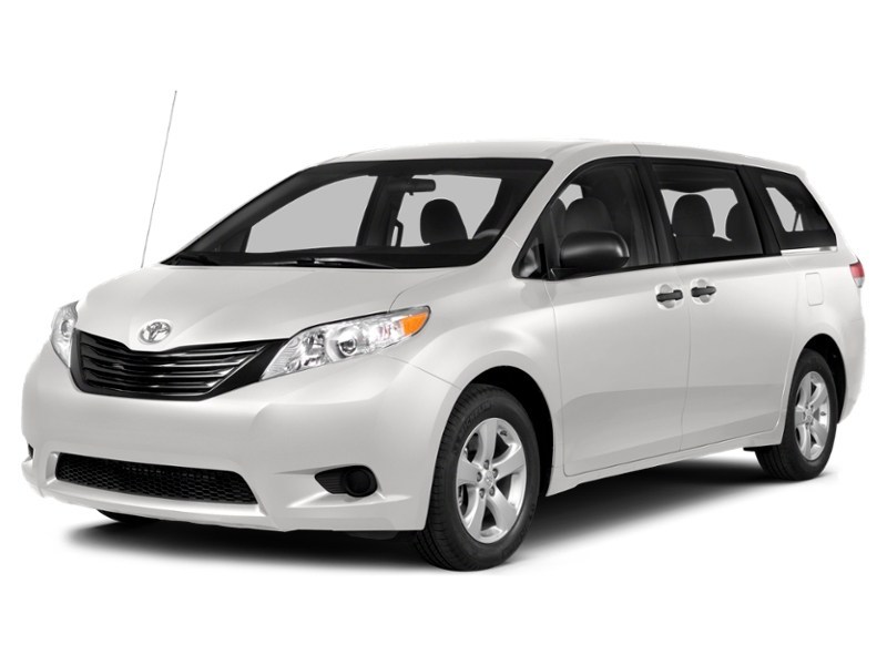2014 Toyota Sienna 5dr LE 8-Pass FWD Alpine White  Shot 1