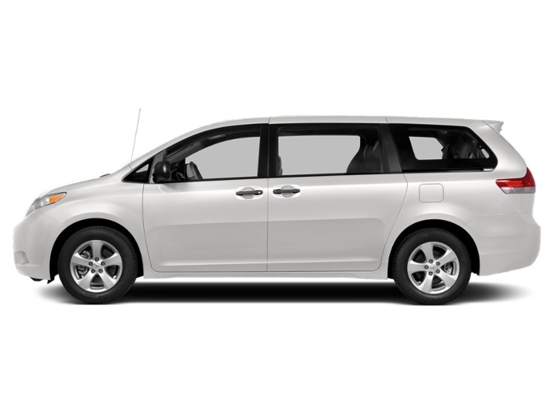 2014 Toyota Sienna 5dr LE 8-Pass FWD Alpine White  Shot 3
