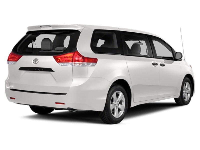 2014 Toyota Sienna 5dr LE 8-Pass FWD Alpine White  Shot 6