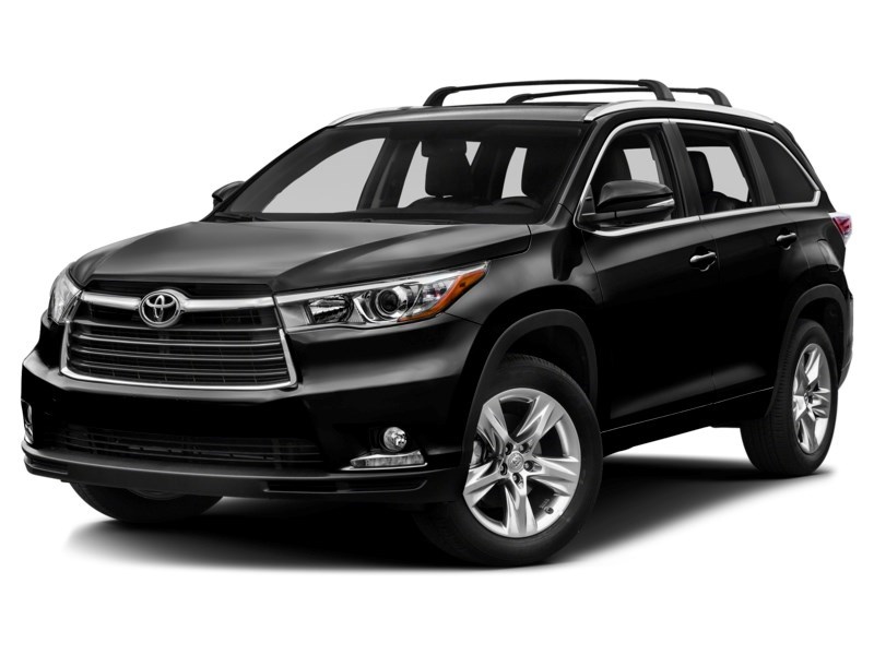 2015 Toyota Highlander AWD 4dr LE Attitude Black Metallic  Shot 1