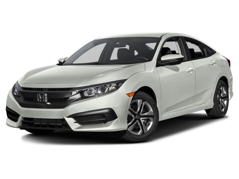 2016 Honda Civic 4dr CVT LX Taffeta White  Shot 13