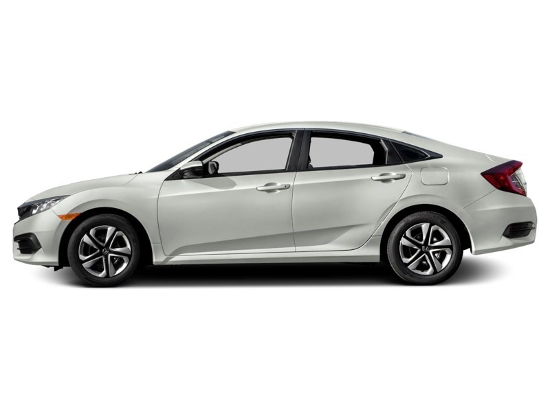2016 Honda Civic 4dr CVT LX Taffeta White  Shot 17