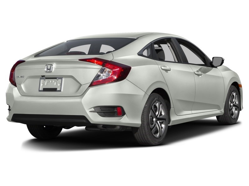 2016 Honda Civic 4dr CVT LX Taffeta White  Shot 14