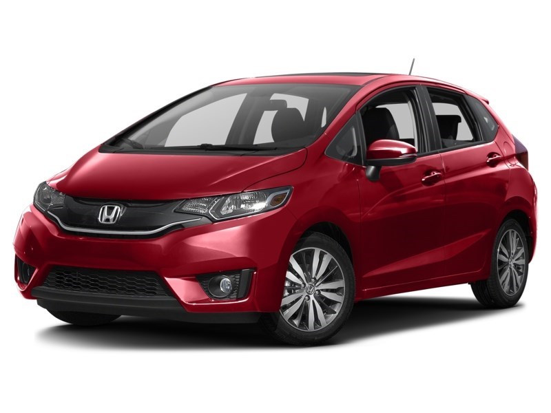 2016 Honda Fit 5dr HB CVT EX-L Navi Milano Red  Shot 23