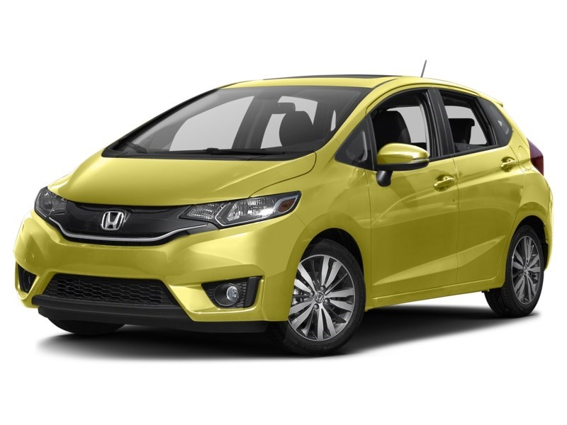 2016 Honda Fit 5dr HB CVT EX-L Navi Mystic Yellow Pearl  Shot 29