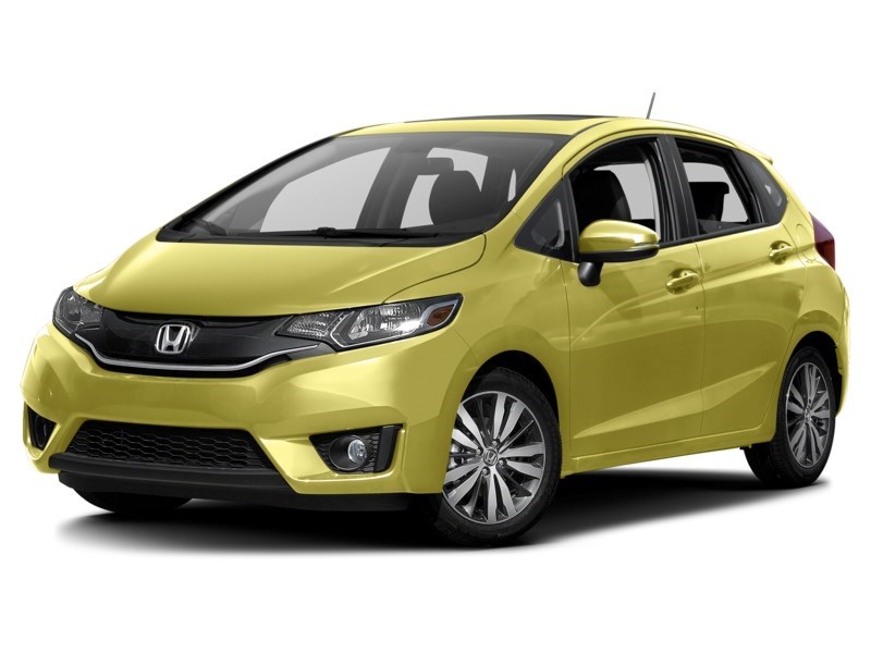 2016 Honda Fit 5dr HB CVT EX-L Navi Mystic Yellow Pearl  Shot 26