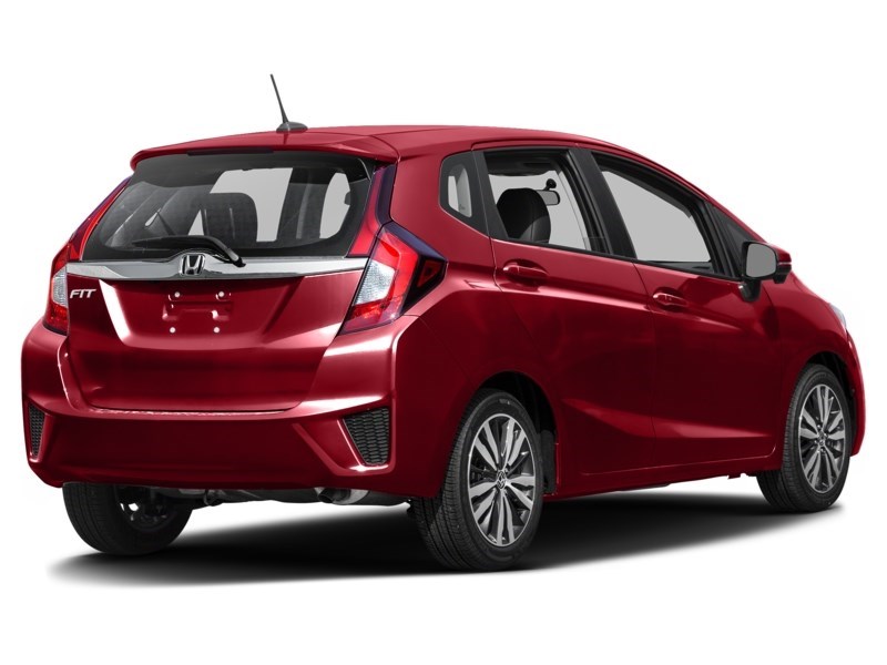 2016 Honda Fit 5dr HB CVT EX-L Navi Milano Red  Shot 25