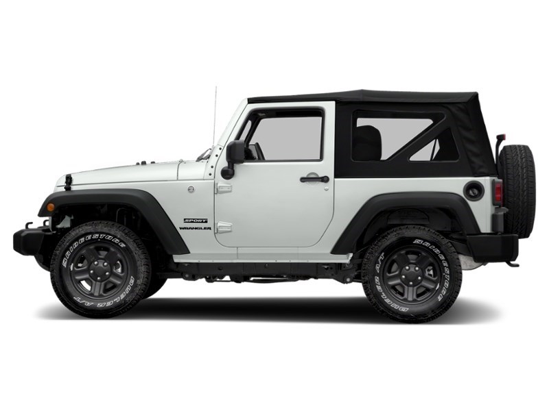 2017 Jeep Wrangler 4WD 2dr Sport Bright White  Shot 3