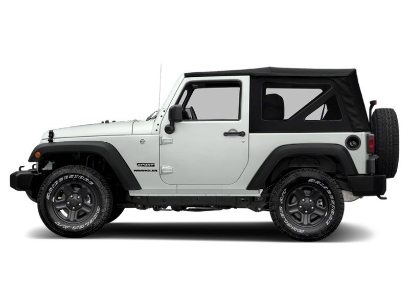 2017 Jeep Wrangler 4WD 2dr Sport Bright White  Shot 3