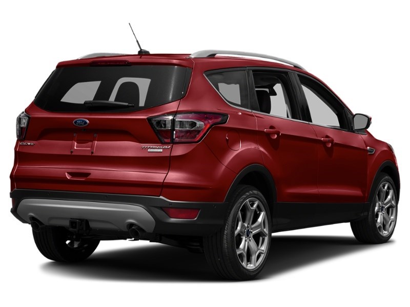 2017 Ford Escape 4WD 4dr Titanium Ruby Red Metallic Tinted Clearcoat  Shot 36