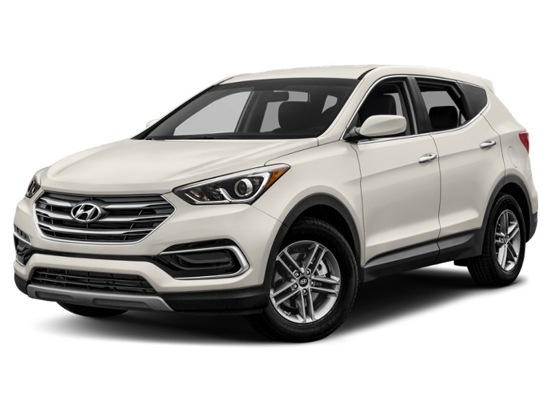2018 Hyundai Santa Fe Sport 2.4L SE AWD Frost White  Shot 4