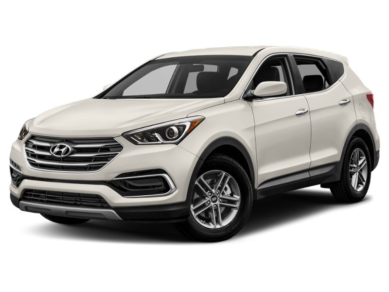 2018 Hyundai Santa Fe Sport 2.4L SE AWD Frost White  Shot 1