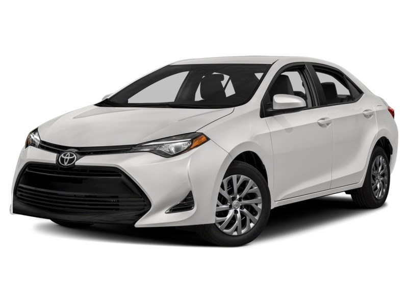 2018 Toyota Corolla LE CVT Alpine White  Shot 1