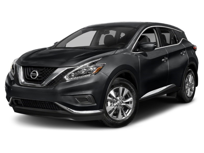 2018 Nissan Murano AWD Midnight Edition Magnetic Black Metallic  Shot 10