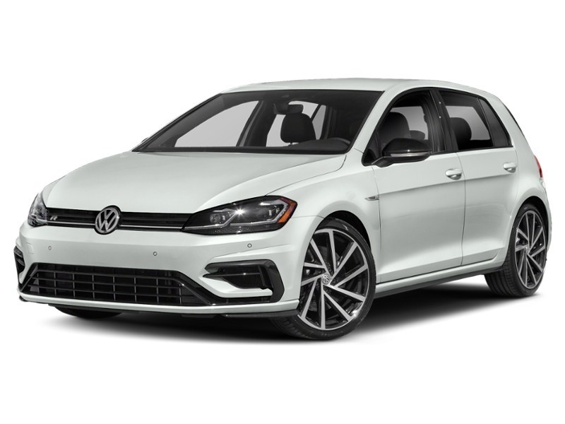2019 Volkswagen Golf R DSG Oryx White Pearl  Shot 4