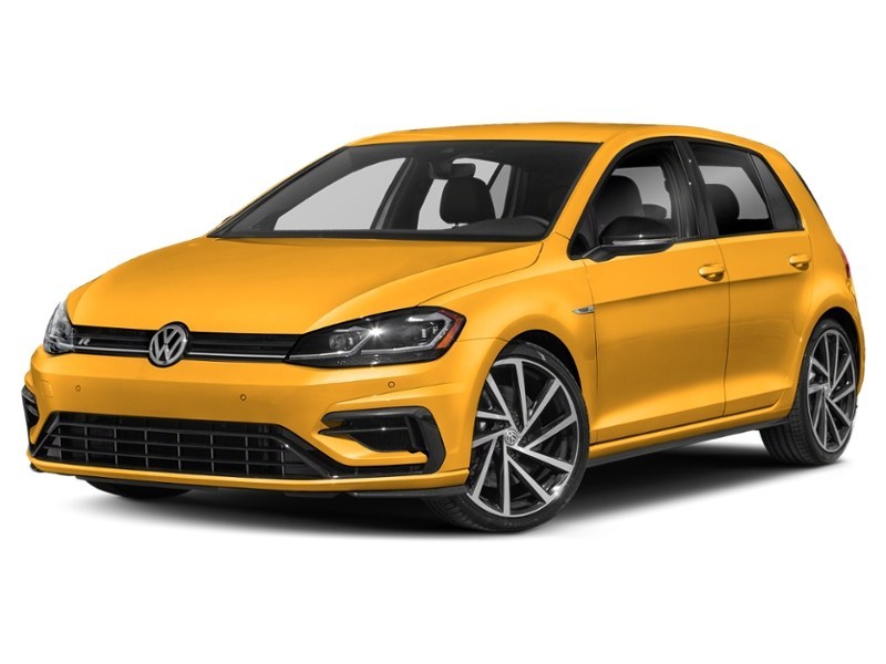 2019 Volkswagen Golf R DSG Ginster Yellow  Shot 65
