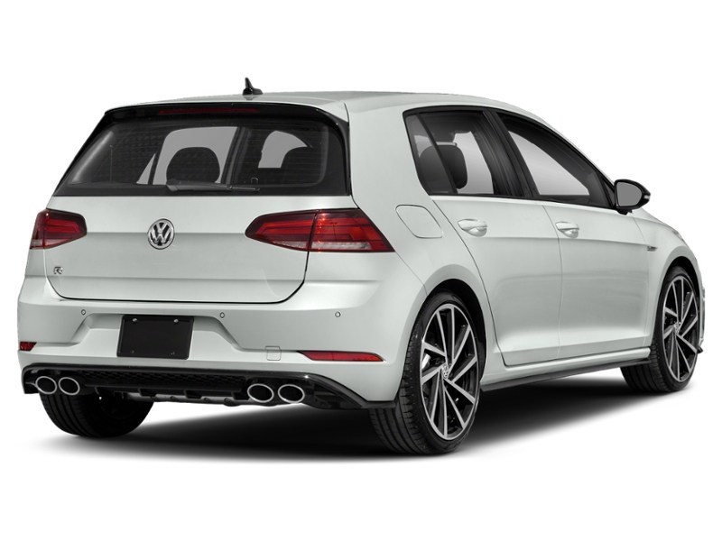 2019 Volkswagen Golf R DSG Oryx White Pearl  Shot 2